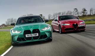 BMW M3 Competition vs Alfa Romeo Giulia Quadrifoglio